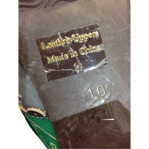 Elite By Corkys Scroll Mule Size 10 Leather Upper - Picture 7 of 8